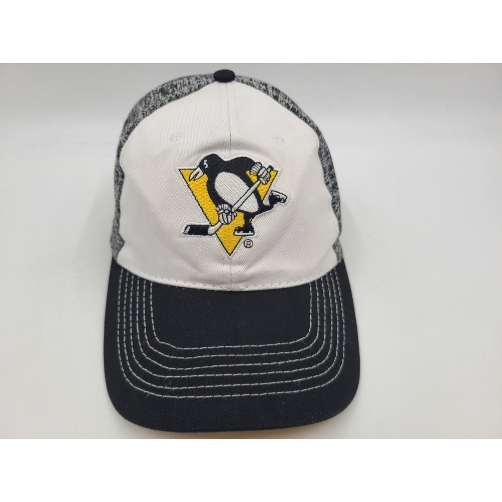 Pittsburgh Penguins Snapback Hat Cap SGA Men Women NHL Hockey White Gray‎ Black